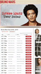 Mobile Screenshot of brunomarstourhq.com